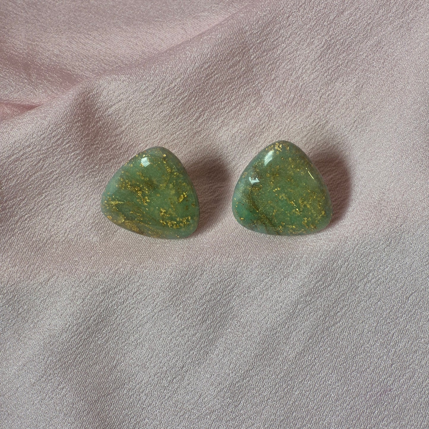 Pendientes Bruma Verde