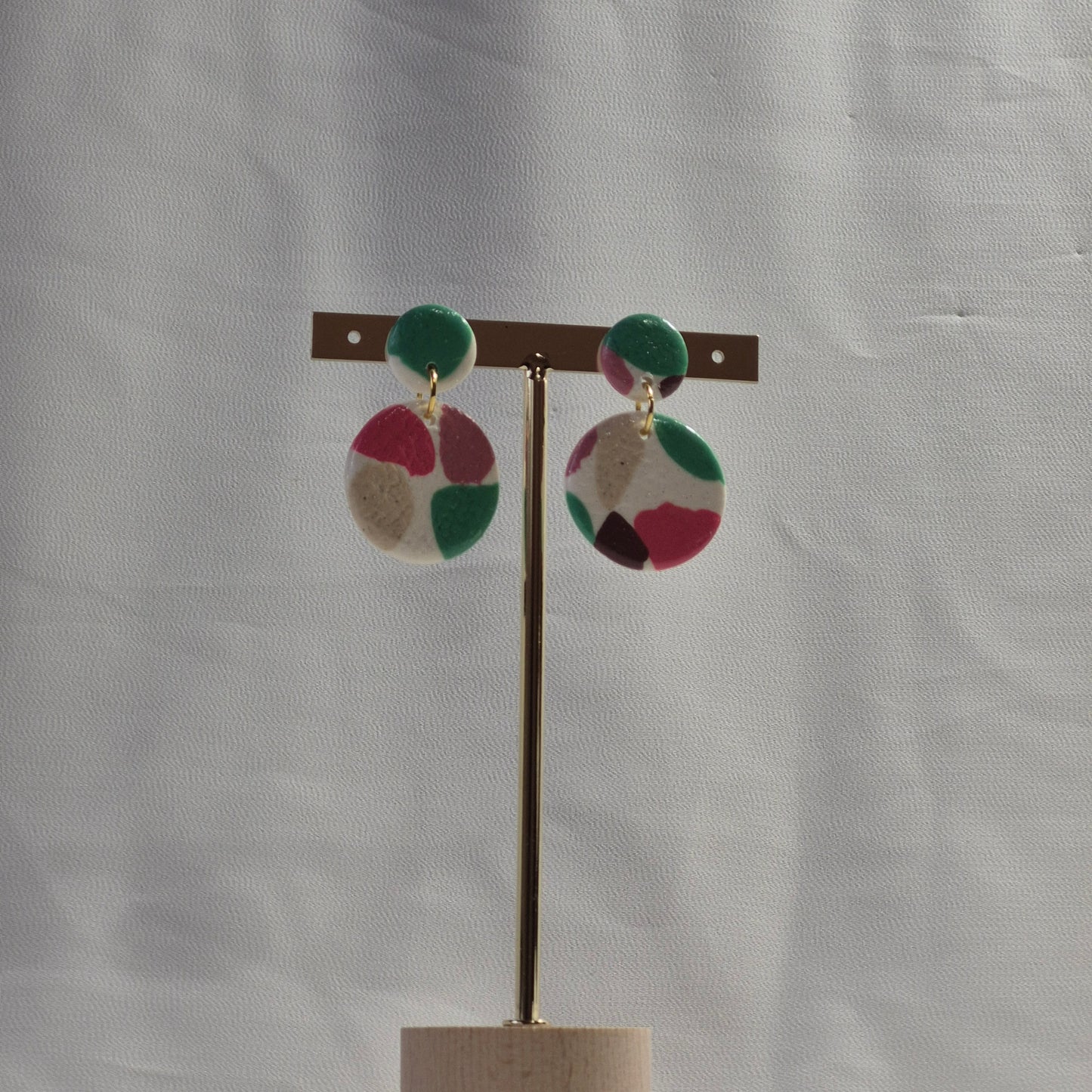 Pendientes Aretes "Confetti Pastel"