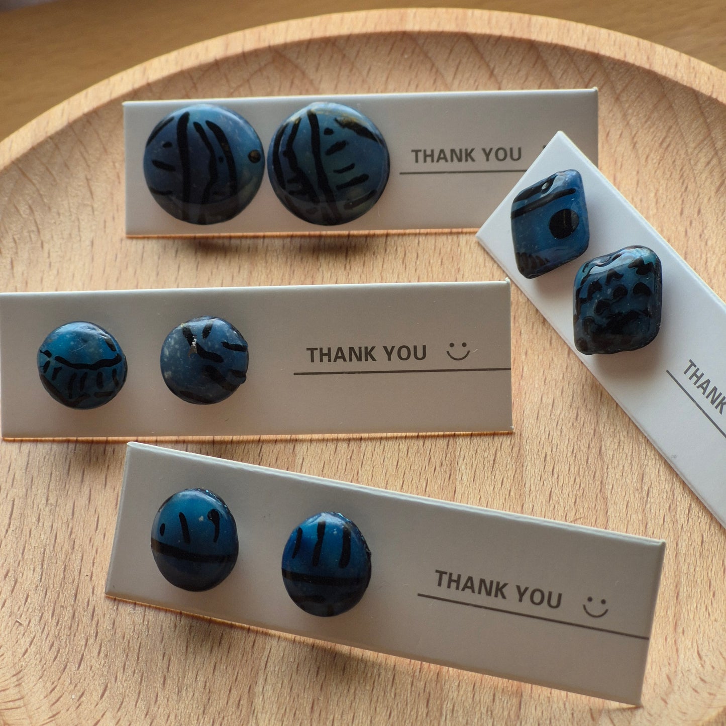 "Océano Tribal – Colección de Pendientes Artesanales"