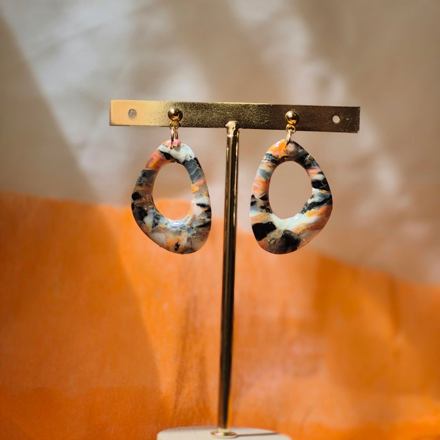 Pendientes Eclipse Abstracto 🌅✨