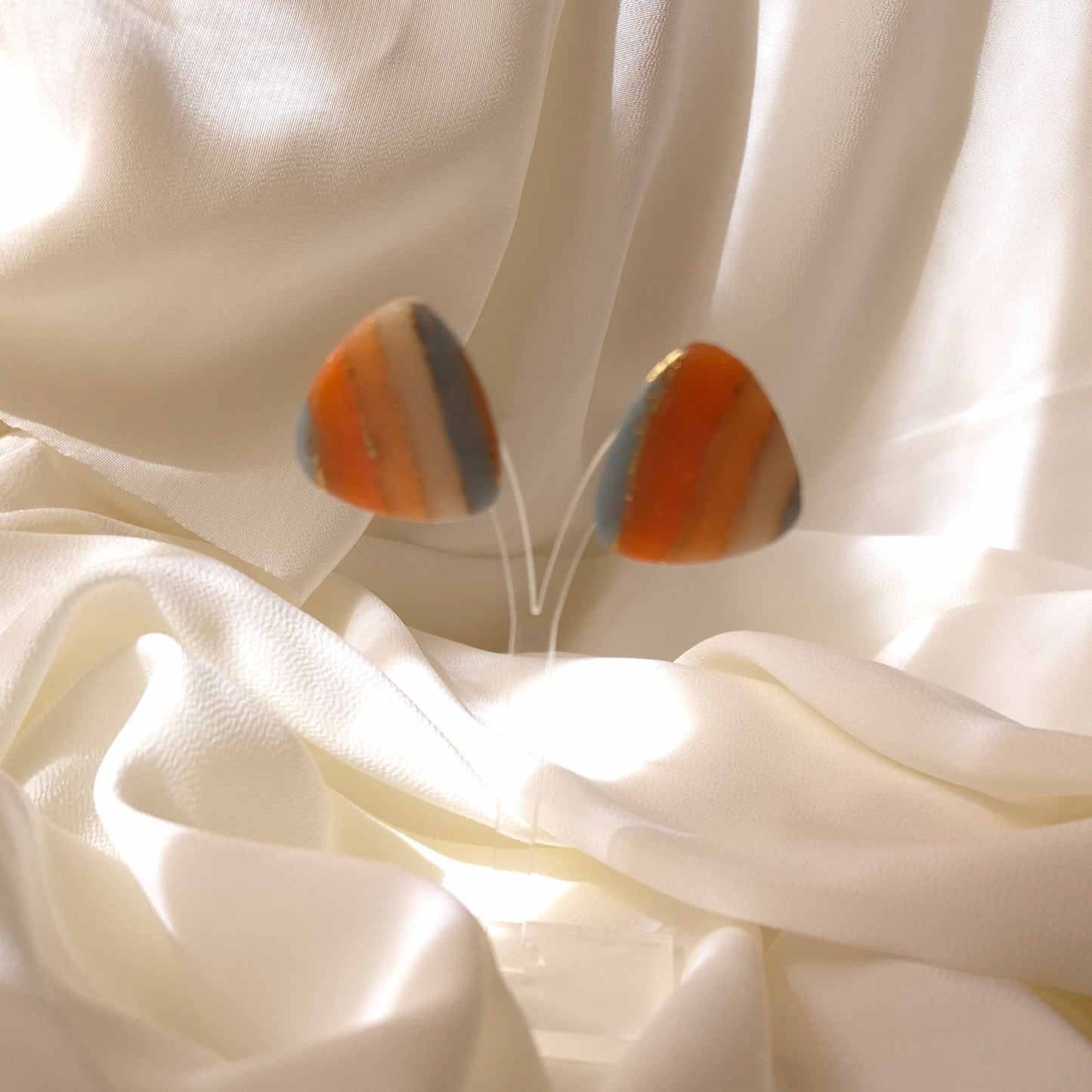 Pendientes "Atardecer Terroso"