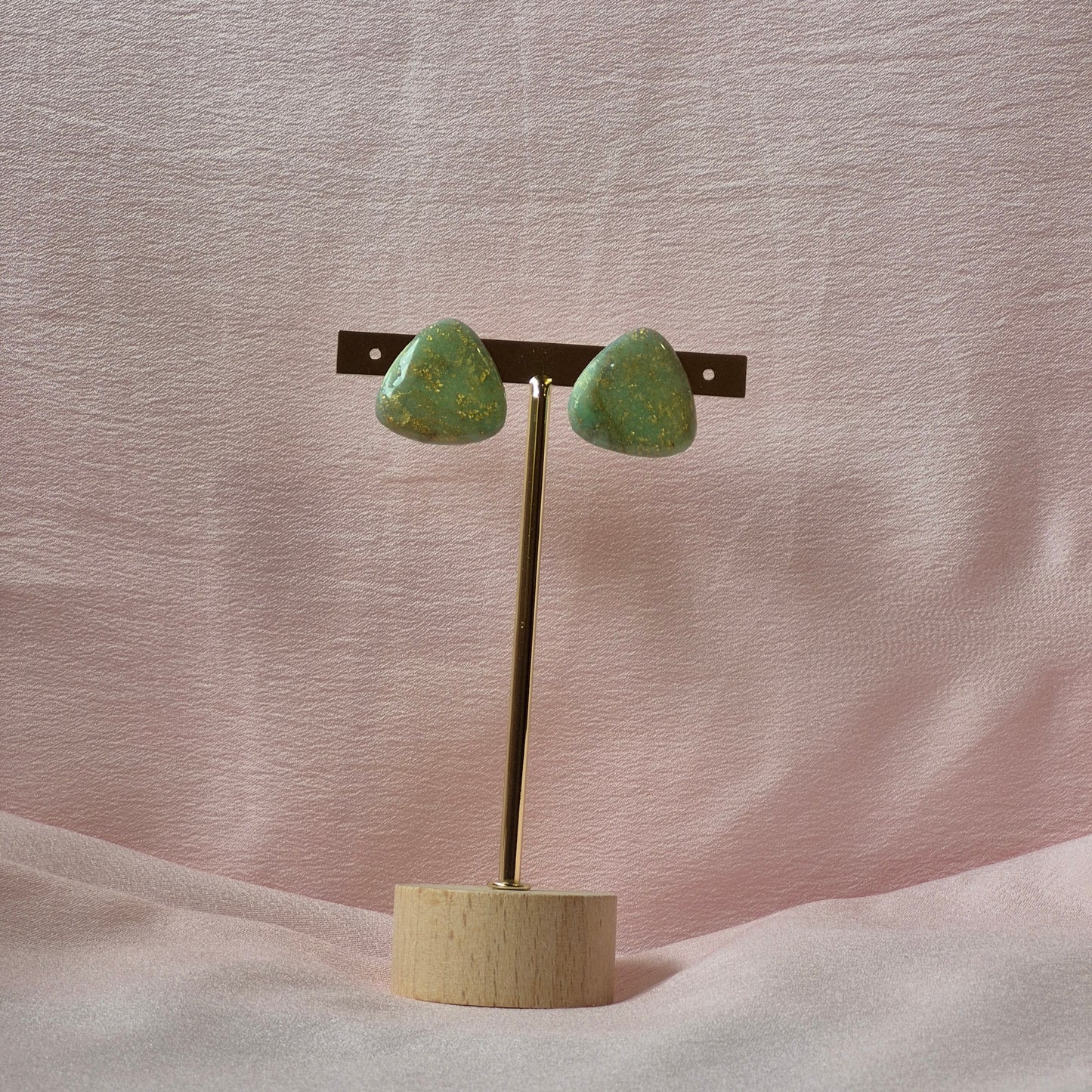 Pendientes Bruma Verde