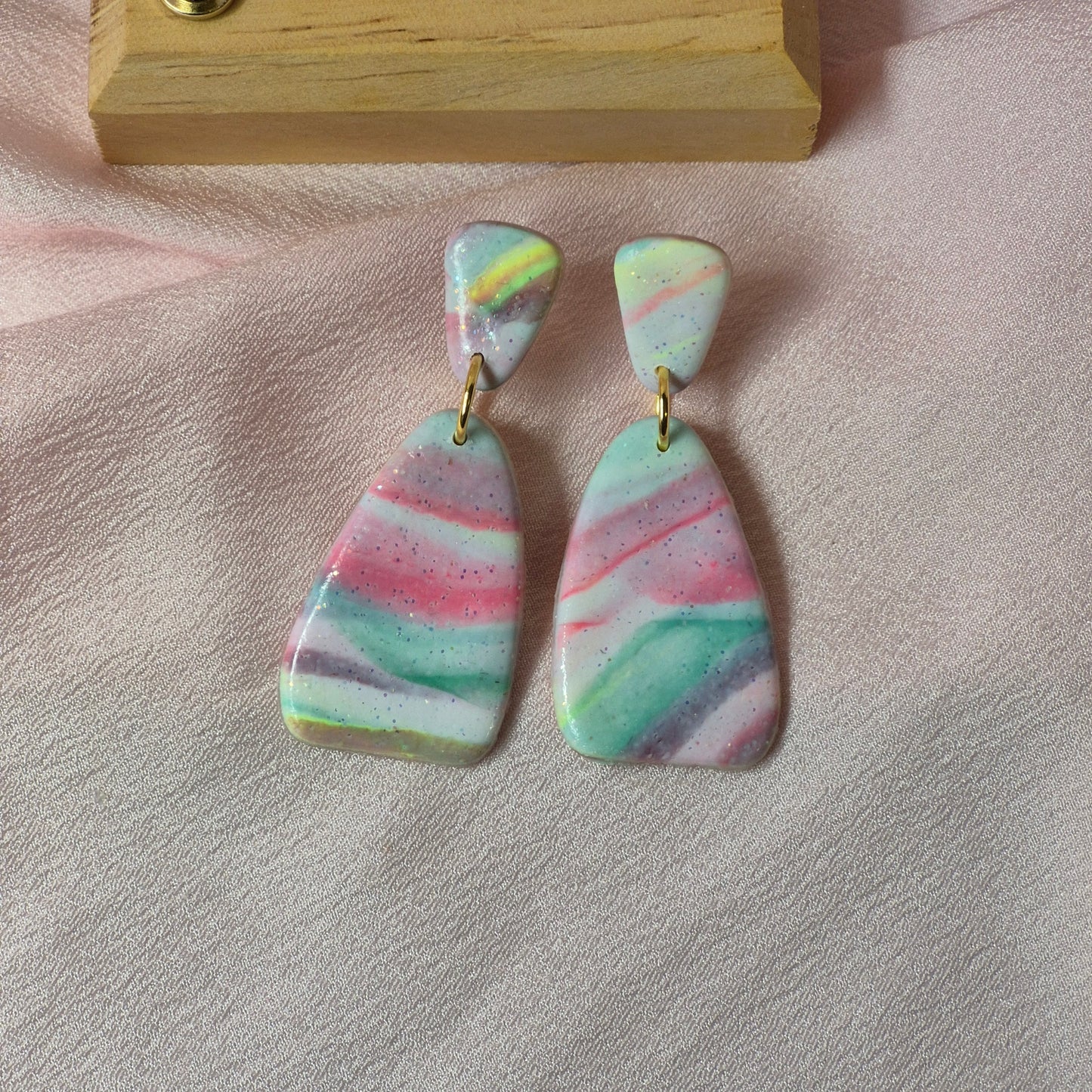 🍭Pendientes Aurora Pastel