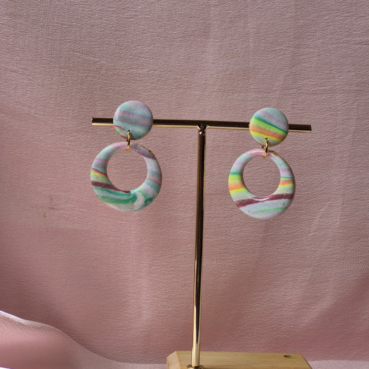 Pendientes Arcoíris Pastel