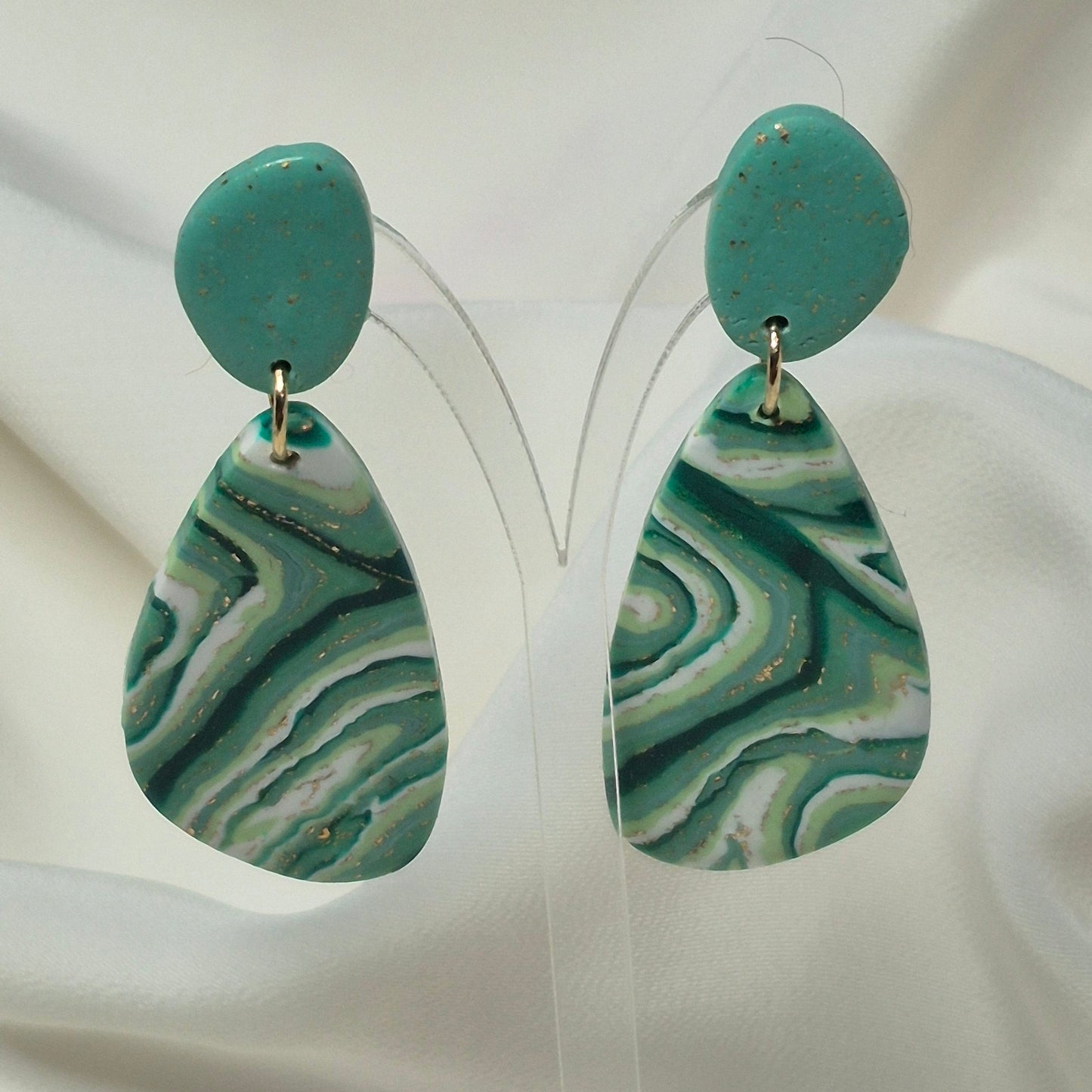 Pendientes Gota Esmeralda