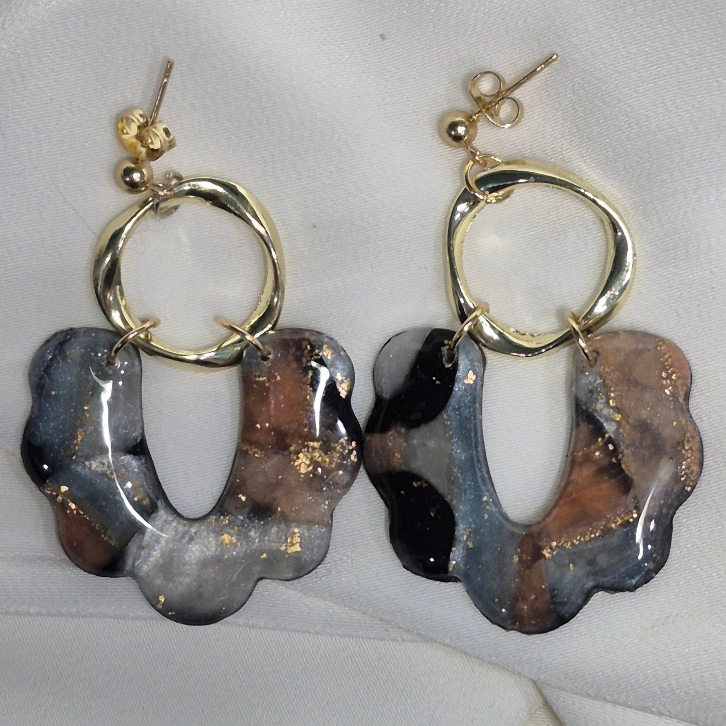 Pendientes Ondulados Terra Luxe