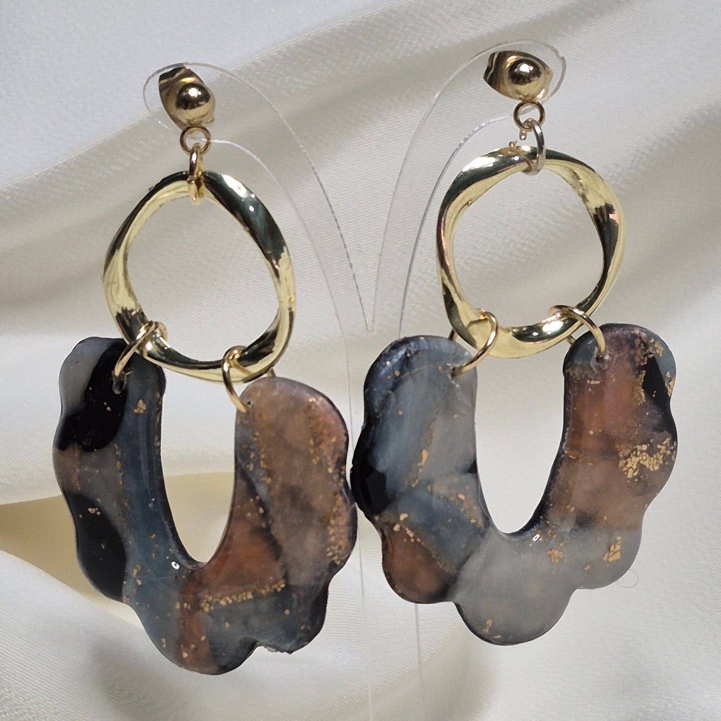 Pendientes Ondulados Terra Luxe