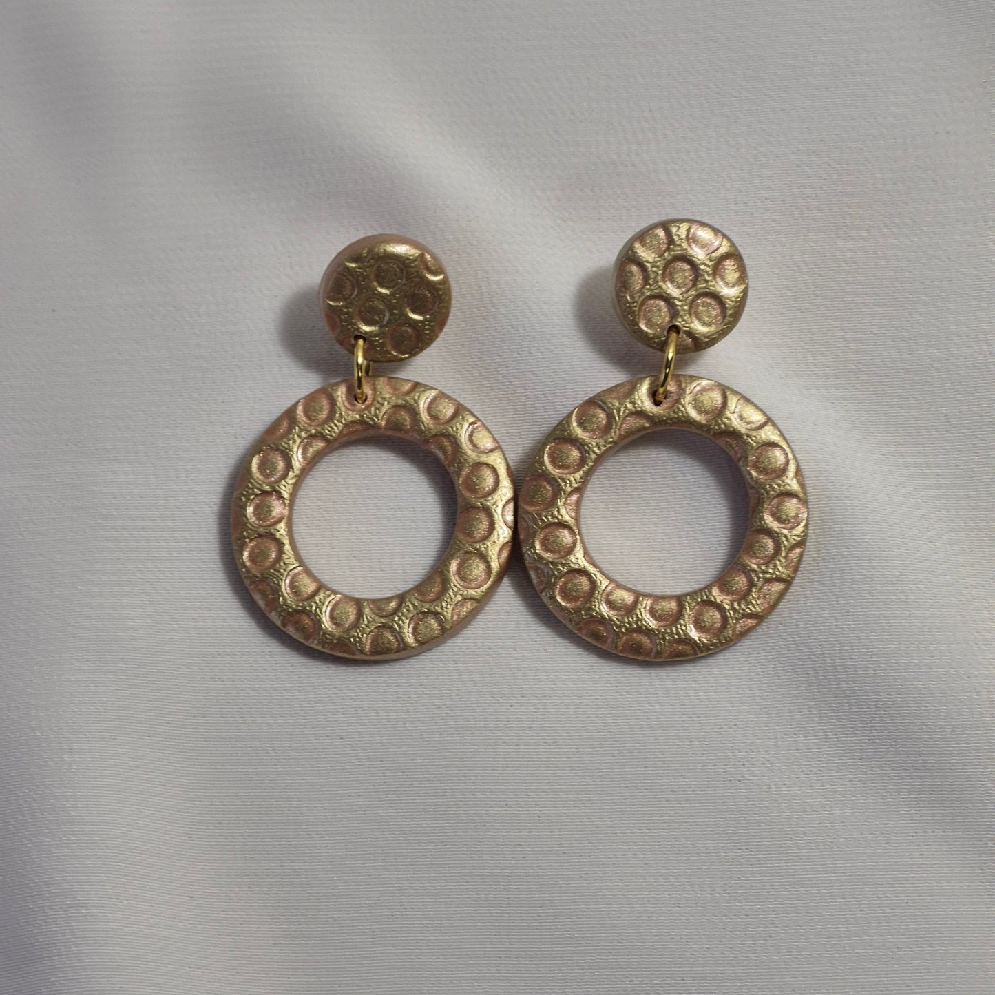 Pendientes Sol Texturizado