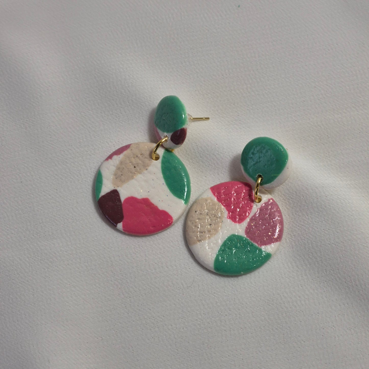 Pendientes Aretes "Confetti Pastel"