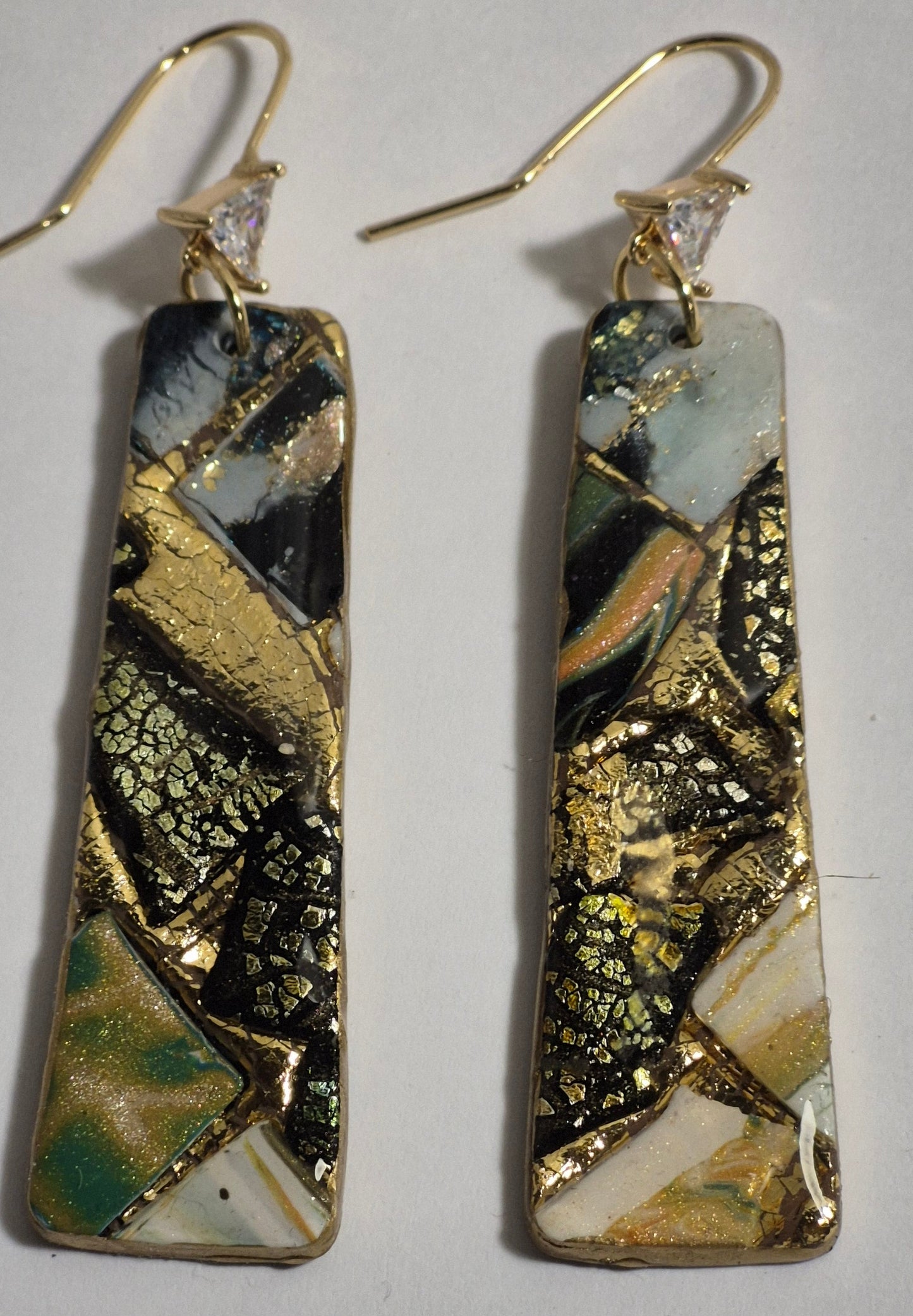 Mosaico Prisma Dorado