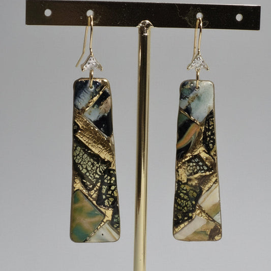 Mosaico Prisma Dorado