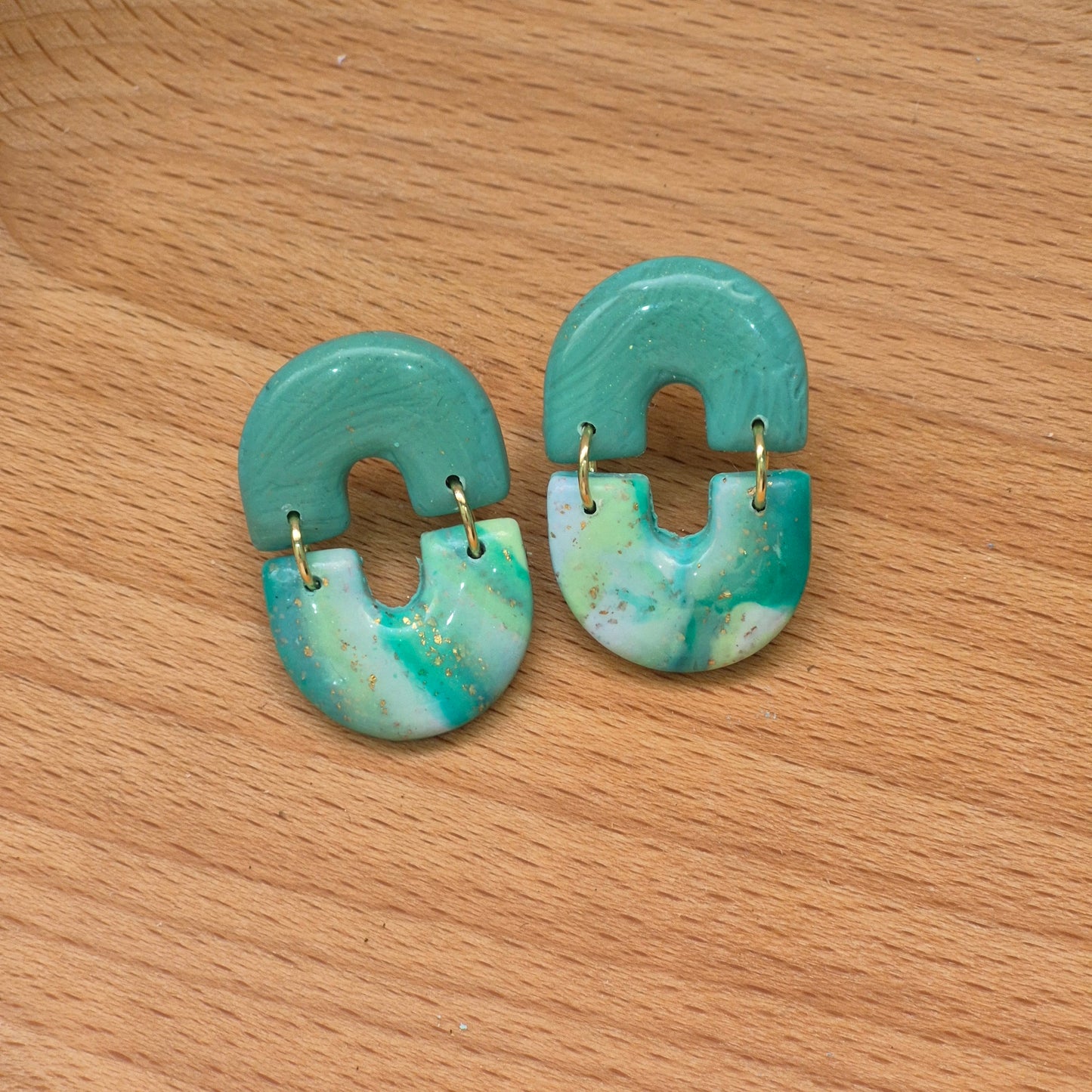 Pendientes Esmeralda Brisa