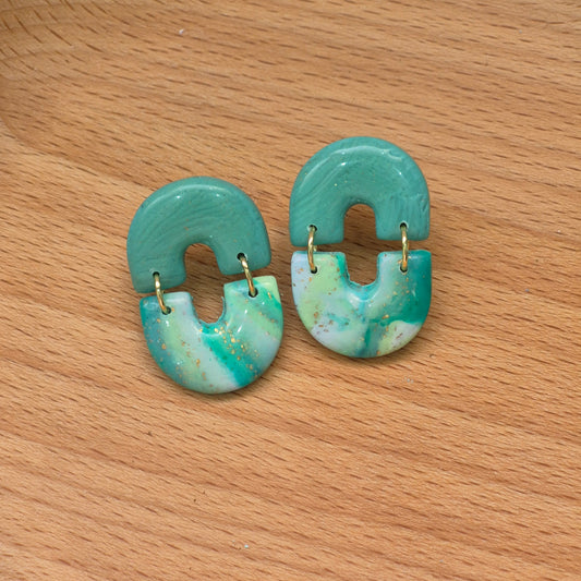 Pendientes Esmeralda Brisa