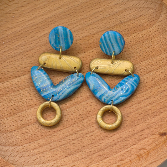 Pendientes "Marea del Sur"