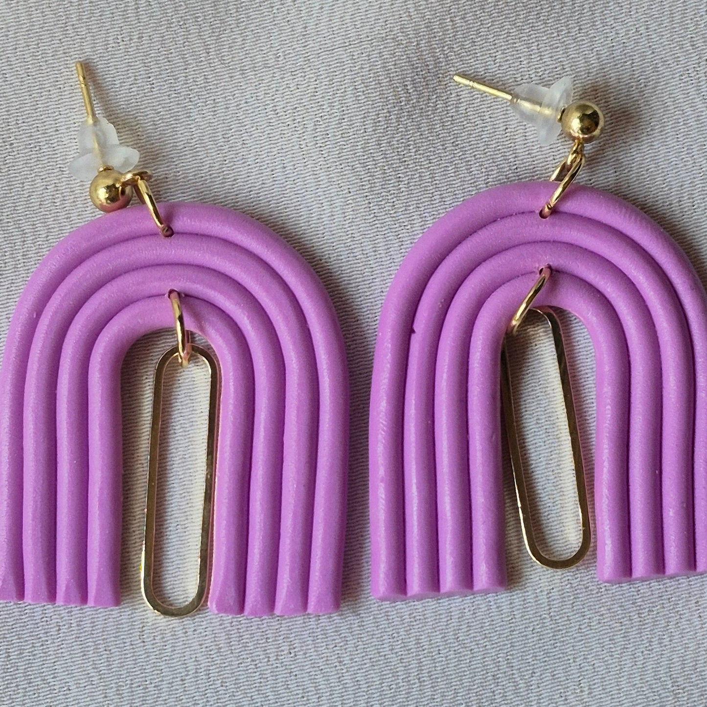 Pendientes Brisa Lila 🌸🌸