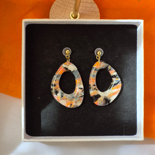 Pendientes Eclipse Abstracto 🌅✨