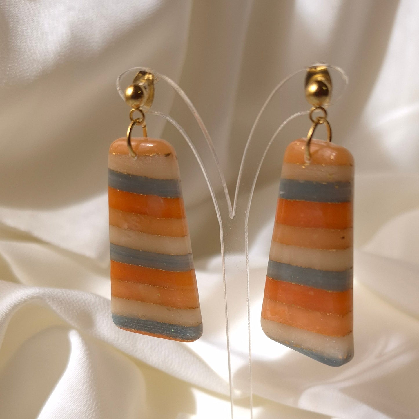 Pendientes "Arena y Cielo"