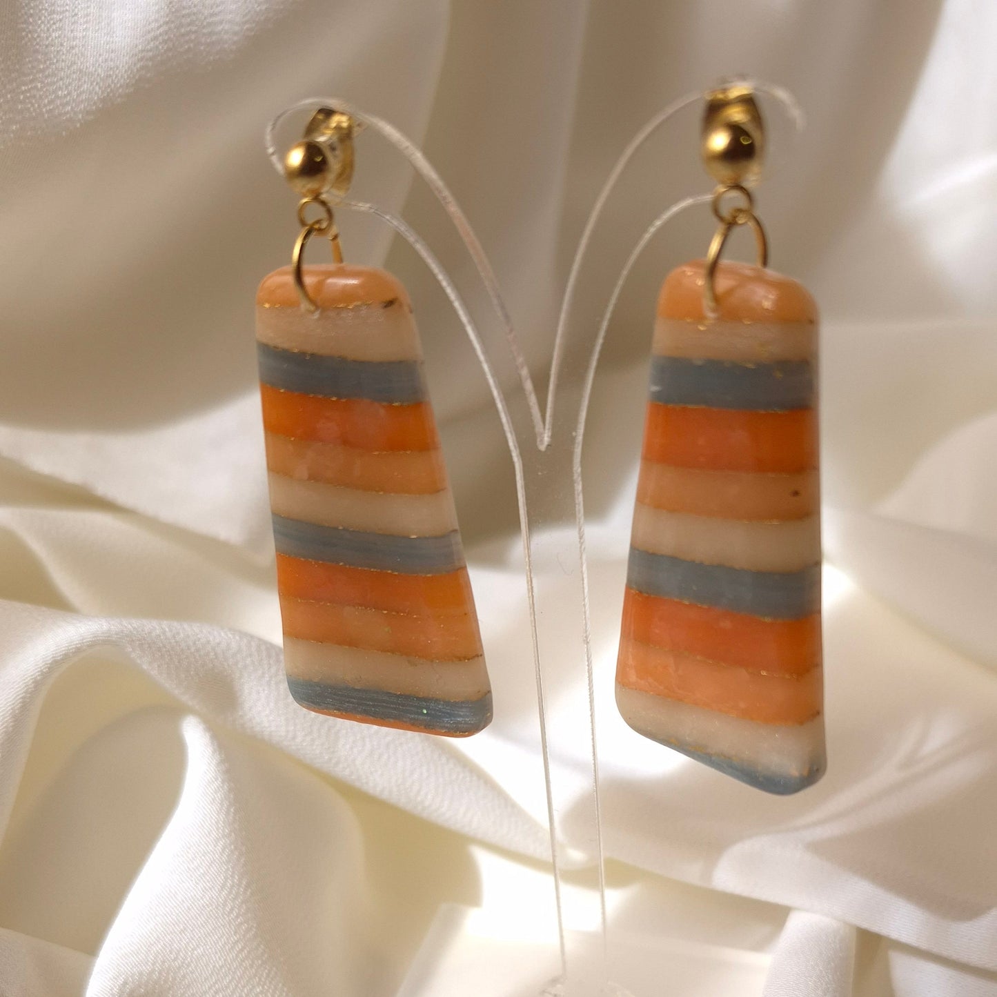 Pendientes "Arena y Cielo"