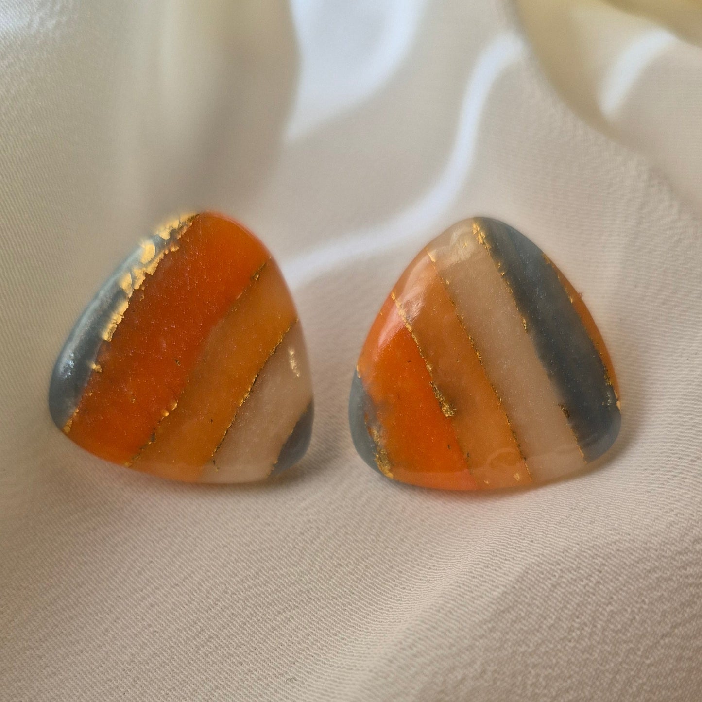 Pendientes "Atardecer Terroso"